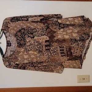 Raffaello shark tooth blouse